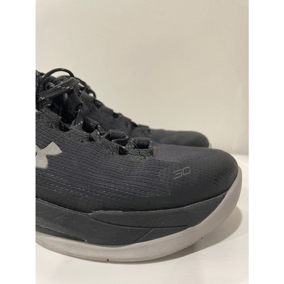 Under Armour Curry 2 Low Essential Basketball Shoes - Black/Grey - Size 6.5Y - Picture 3 of 15